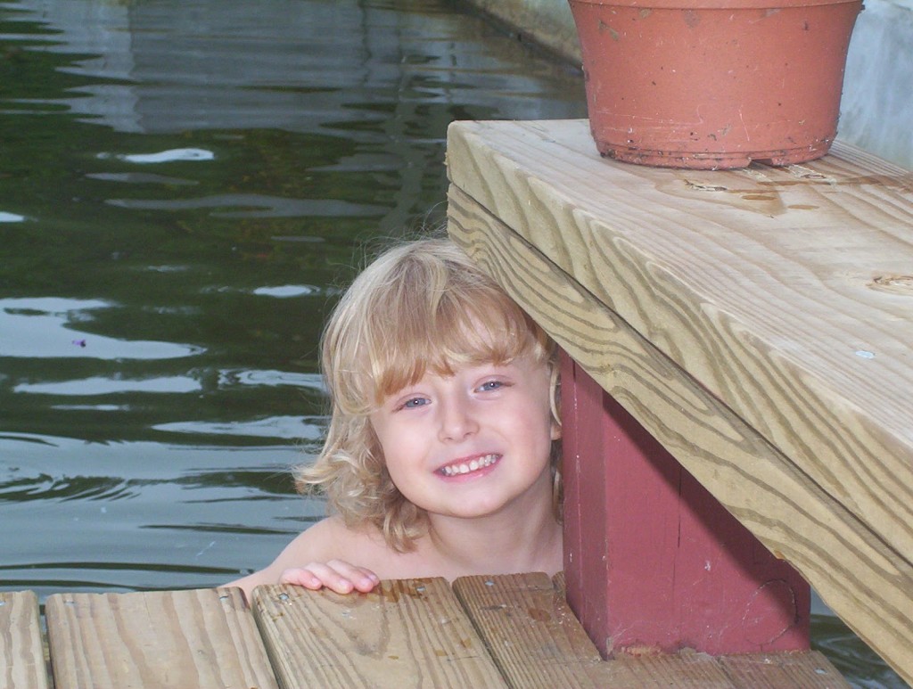 Dylan at Don and Jerry's Lake House